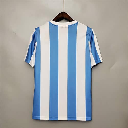 Argentina Home Retro Football Kit 1986