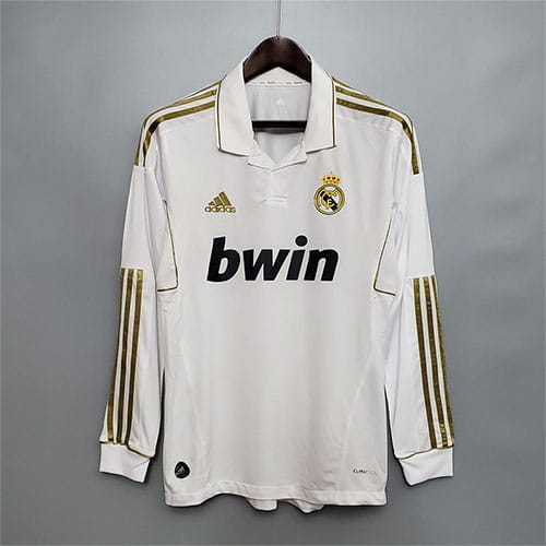 Real Madrid Home Retro Kit Full Sleeve 2011-12