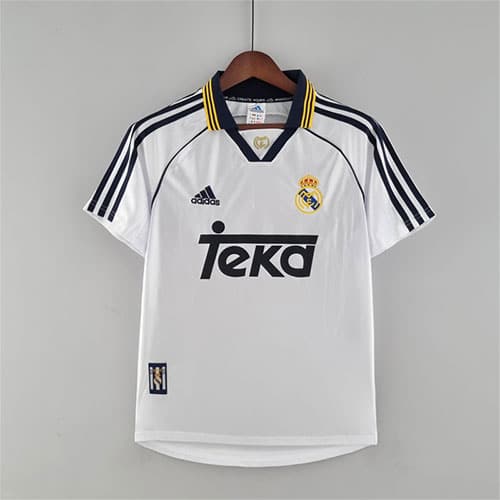 Real Madrid Home Retro Kit 2000-01