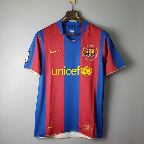 FC Barcelona Retro Home Kit 2007-08