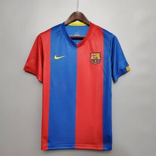 FC Barcelona Home Retro Kit 2006-07