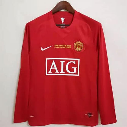 Manchester United Home Retro Ronaldo Kit Full Sleeve 2008