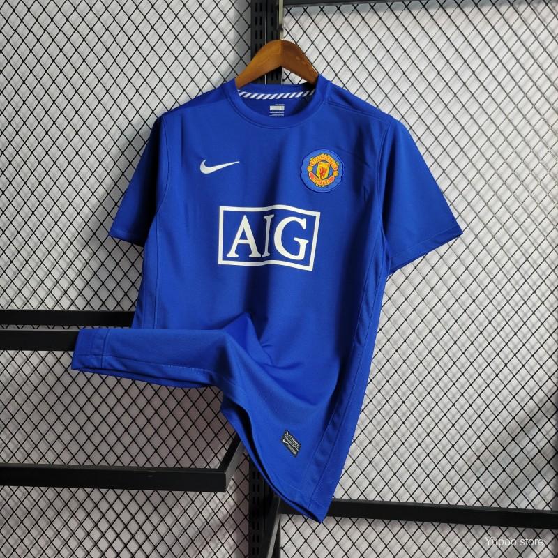 Manchester United Third Retro Kit 2008-09