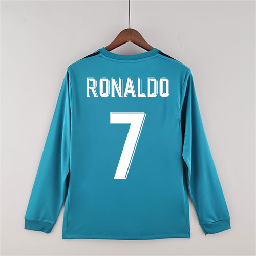 Real Madrid Third Ronaldo Retro Kit Full Sleeve 2017-18