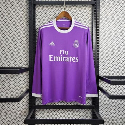 Real Madrid Away Retro Kit Full Sleeve 2017-18